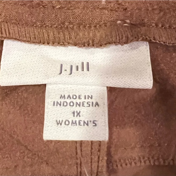 NWT. J. Jill Women’s Faux Leather Lined Pants - Picture 5 of 7